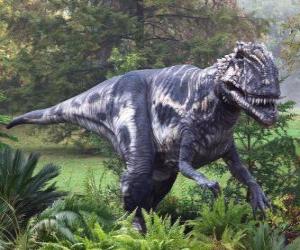 Puzzle Megalosaurus était un prédateur bipède environ 9 mètres de long et une tonne de poids