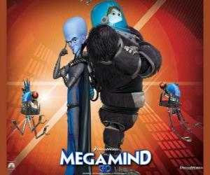 Puzzle Megamind avec Nounou, le poisson savant