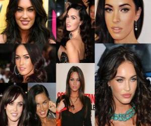 Puzzle Megan Fox est une actrice et modèle américain.