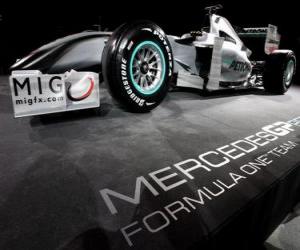 Puzzle Mercedes W01