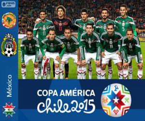 Puzzle Mexique Copa América 2015