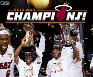 Puzzle Miami Heat Champion NBA de 2013