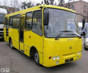 Puzzle Minibus Isuzu Bogdan A092