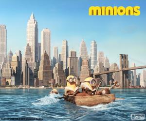 Puzzle Minions arrivent à New York