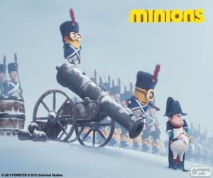 Puzzle Minions et Napoléon