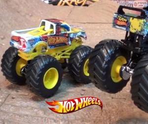 Puzzle Monster Jam de Hot Wheels