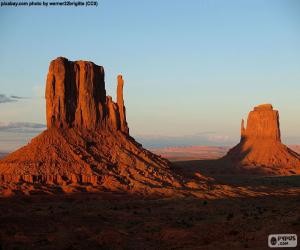 Puzzle Monument Valley, États-Unis