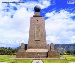 Puzzle Monument à la moitié du monde, Equateur