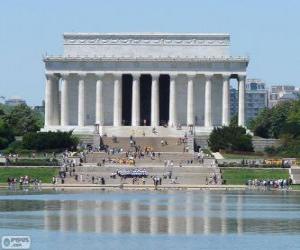 Puzzle Monument à Lincoln, Washington, États-Unis