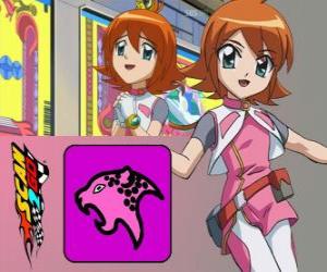 Puzzle Morishima Futaba est le seul membre féminin du JET en Scan2Go