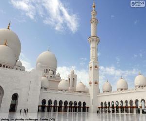 Puzzle Mosquée Cheikh Zayed, d’Abu Dhabi