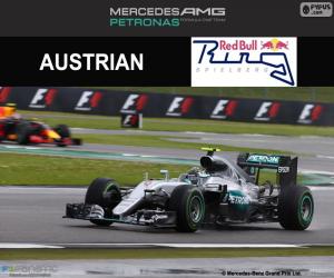 Puzzle N. Rosberg GP Grande-Bretagne 16