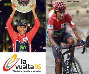 Puzzle Nairo Quintana, Tour d'Espagne 16