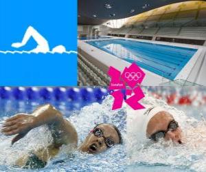 Puzzle Natation - Londres 2012-