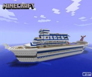 Puzzle Navire de croisière de Minecraft