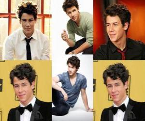 Puzzle Nick Jonas acteur et chanteur des États-Unis