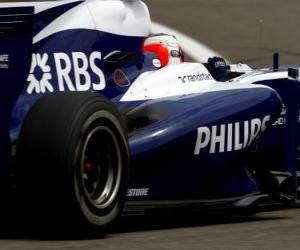 Puzzle Nico Hülkenberg - Williams - Shanghai 2010