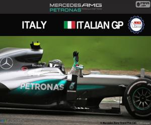 Puzzle Nico Rosberg, G.P. Italie 2016