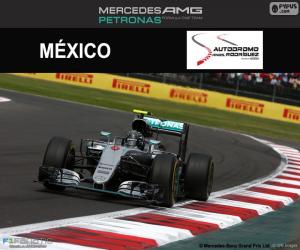 Puzzle Nico Rosberg, GP Mexique 2016