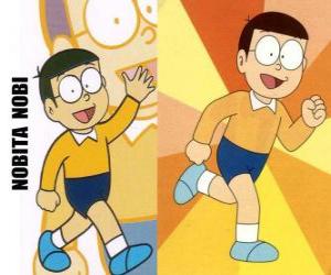 Puzzle Nobita Nobi est le protagoniste de l'aventure avec Doraemon