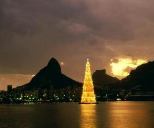 Puzzle Noël à Rio
