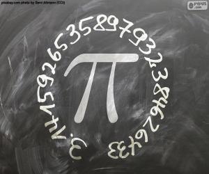 Puzzle Nombre π (pi)