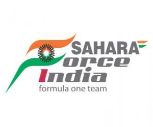 Puzzle Nouveau logo de Force India 2012