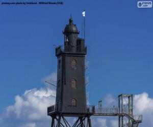 Puzzle Obereversand Lighthouse, Allemagne