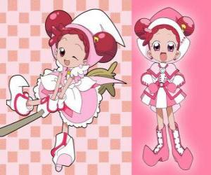 Puzzle Ojamajo Doremi ou Magical Doremi est une apprentie de sorcière