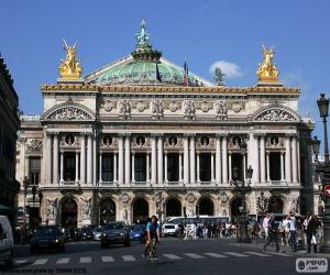 Puzzle Opéra Garnier, façade
