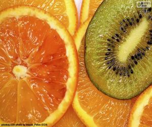 Puzzle Orange et Kiwi