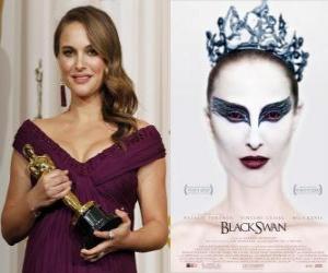 Puzzle Oscars 2011 - La meilleure actrice Natalie Portman et Black Swan ou Le Cygne noir