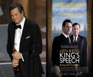 Puzzle Oscars 2011 - Meilleur acteur Colin Firth pour Le discours d'un roi