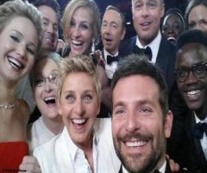 Puzzle Oscars 2014, selfie