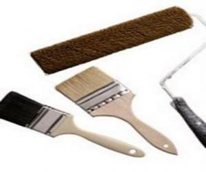 Puzzle Outils du peintre de murs - Brosse et rouleau