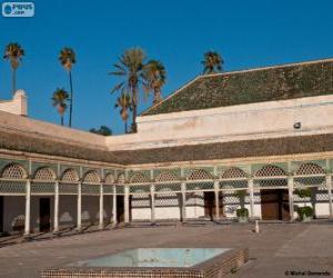 Puzzle Palais de la Bahia, Marrakech, Maroc