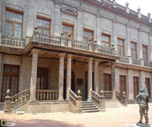 Puzzle Palais des comtes de Buenavista, ville de Mexico, Mexique