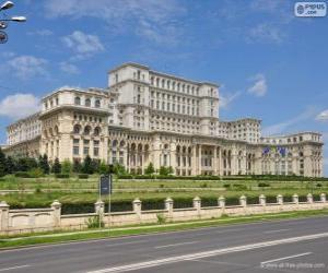 Puzzle Palais du Parlement, Bucarest, Roumanie