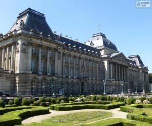 Puzzle Palais royal de Bruxelles, Belgique