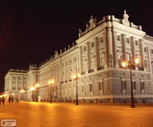 Puzzle Palais royal de Madrid, Espagne