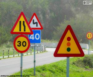 Puzzle Panneaux de signalisation