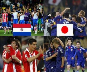 Puzzle Paraguay - Japon, huitième de finale, Afrique du Sud 2010