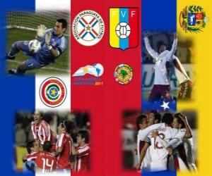 Puzzle Paraguay - Venezuela, demi-finale, Copa América Argentine 2011