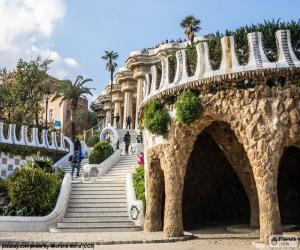 Puzzle Parc Güell, Barcelone