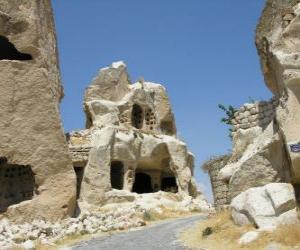 Puzzle Parc national de Göreme et sites rupestres de Cappadoce, Turquie.