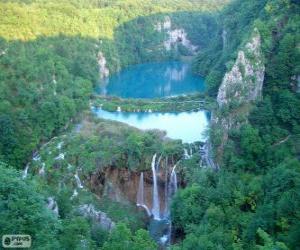 Puzzle Parc national des lacs de Plitvice, Croatie