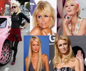 Puzzle Paris Hilton est un célèbre, auteur, modèle, actrice, designer et chanteur.