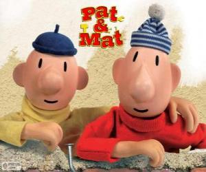 Puzzle Pat et Mat, les plus drôles bricoleurs