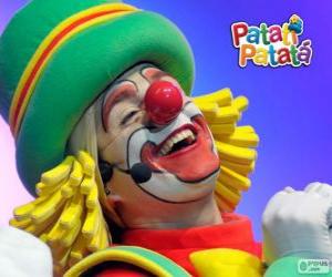 Puzzle Patatá, l'un des clowns de Patatí Patatá
