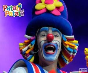 Puzzle Patatí, l'un des clowns de Patatí Patatá